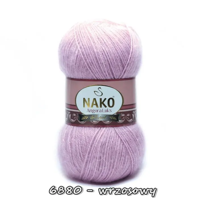 Włóczka Nako ANGORA LUKS 100g/550m akryl + wełna + moher