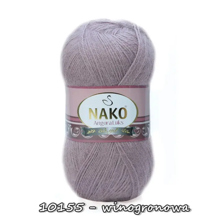 Włóczka Nako ANGORA LUKS 100g/550m akryl + wełna + moher
