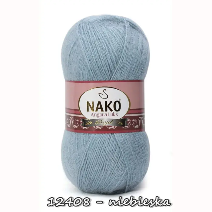 Włóczka Nako ANGORA LUKS 100g/550m akryl + wełna + moher