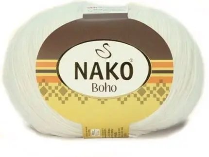 Włóczka Nako Boho 100g/400m wełna+poliamid
