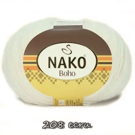 Włóczka Nako Boho 100g/400m wełna+poliamid