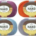 Włóczka Nako Boho 100g/400m wełna+poliamid