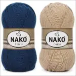 Włóczka Nako CALICO 100g/245m bawełna+akryl