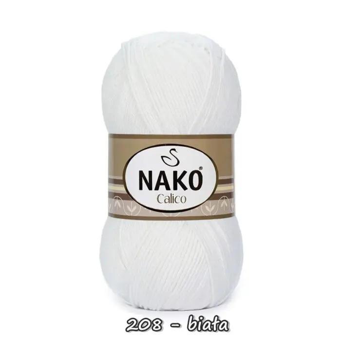 Włóczka Nako CALICO 100g/245m bawełna+akryl