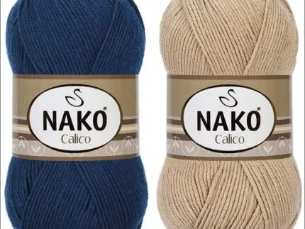 Włóczka Nako CALICO 100g/245m bawełna+akryl