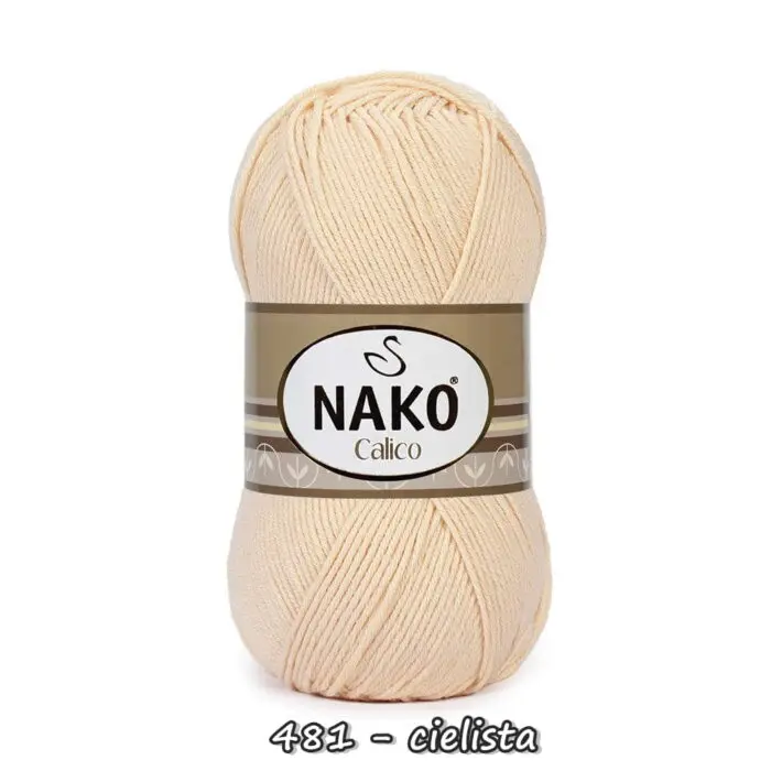Włóczka Nako CALICO 100g/245m bawełna+akryl
