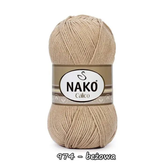 Włóczka Nako CALICO 100g/245m bawełna+akryl