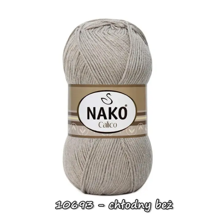 Włóczka Nako CALICO 100g/245m bawełna+akryl