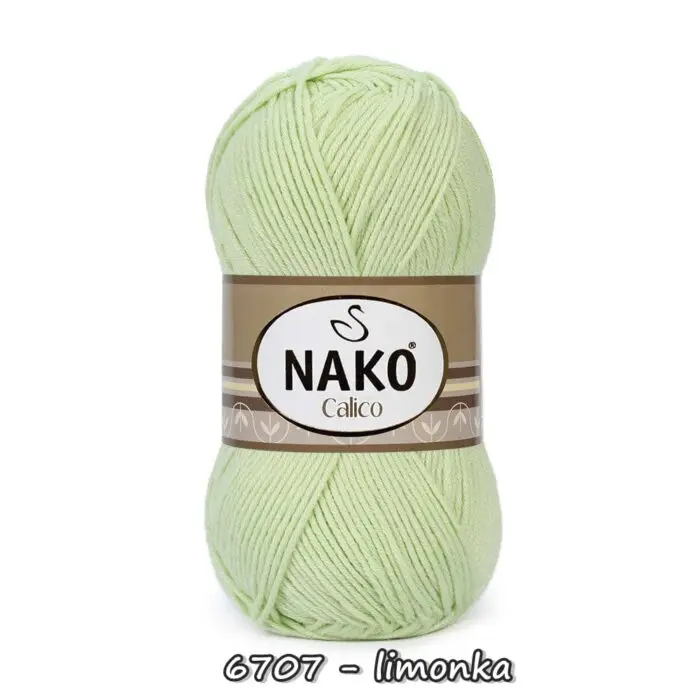 Włóczka Nako CALICO 100g/245m bawełna+akryl