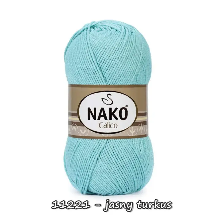 Włóczka Nako CALICO 100g/245m bawełna+akryl