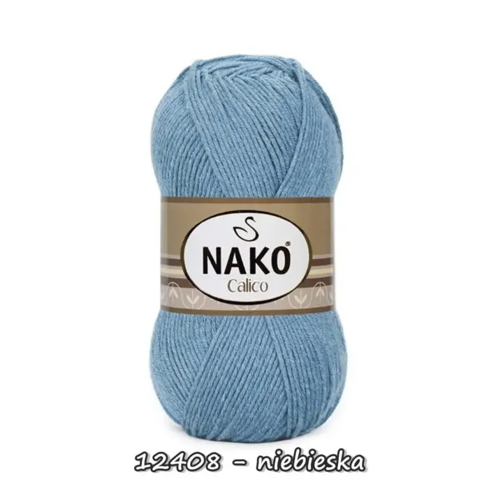 Włóczka Nako CALICO 100g/245m bawełna+akryl