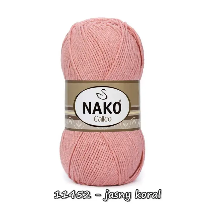 Włóczka Nako CALICO 100g/245m bawełna+akryl