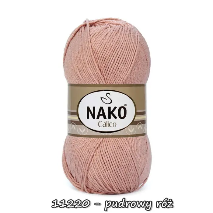 Włóczka Nako CALICO 100g/245m bawełna+akryl