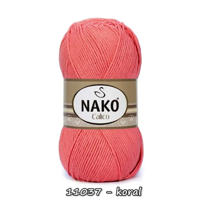 Włóczka Nako CALICO 100g/245m bawełna+akryl