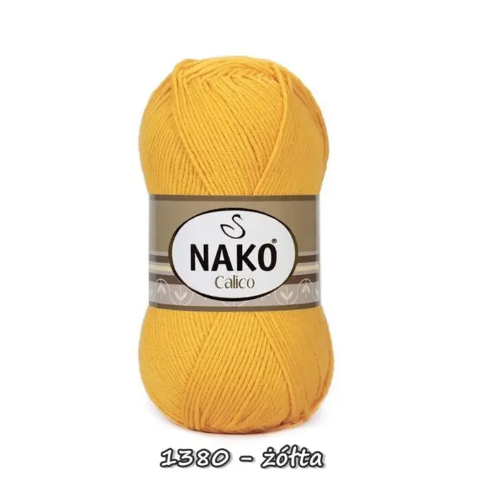 Włóczka Nako CALICO 100g/245m bawełna+akryl