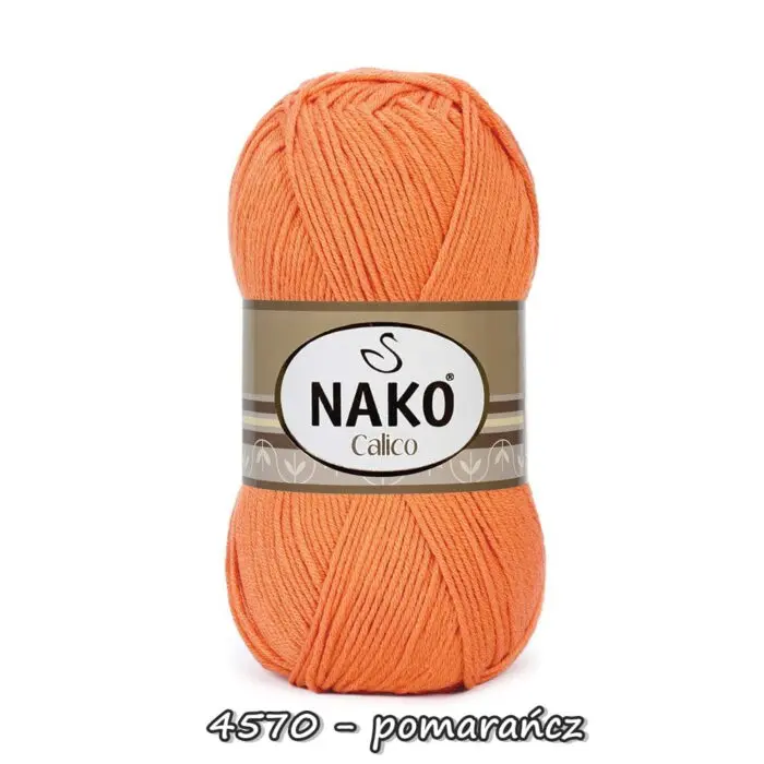 Włóczka Nako CALICO 100g/245m bawełna+akryl