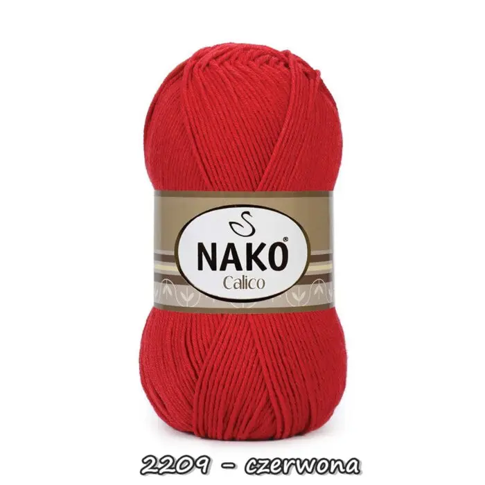 Włóczka Nako CALICO 100g/245m bawełna+akryl