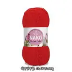 Włóczka Nako COTTON LUKS 100g/330m miękka bawełna + akryl