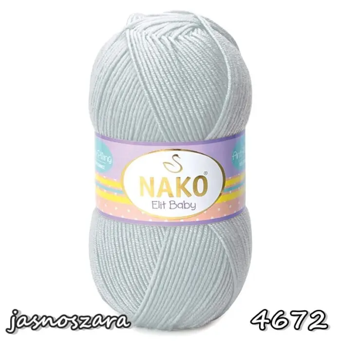 Włóczka Nako ELIT BABY 100g/250m Anti Pilling