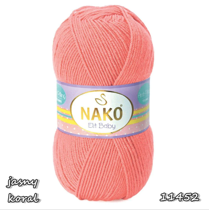 Włóczka Nako ELIT BABY 100g/250m Anti Pilling