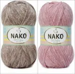 Włóczka Nako ELIT BABY MUARE 100g/250m Anti-Pilling