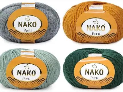 Włóczka Nako Peru 100g/130m alpaka+wełna+akryl