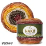 Włóczka Nako Peru Color 100g/310m alpaka+wełna+akryl