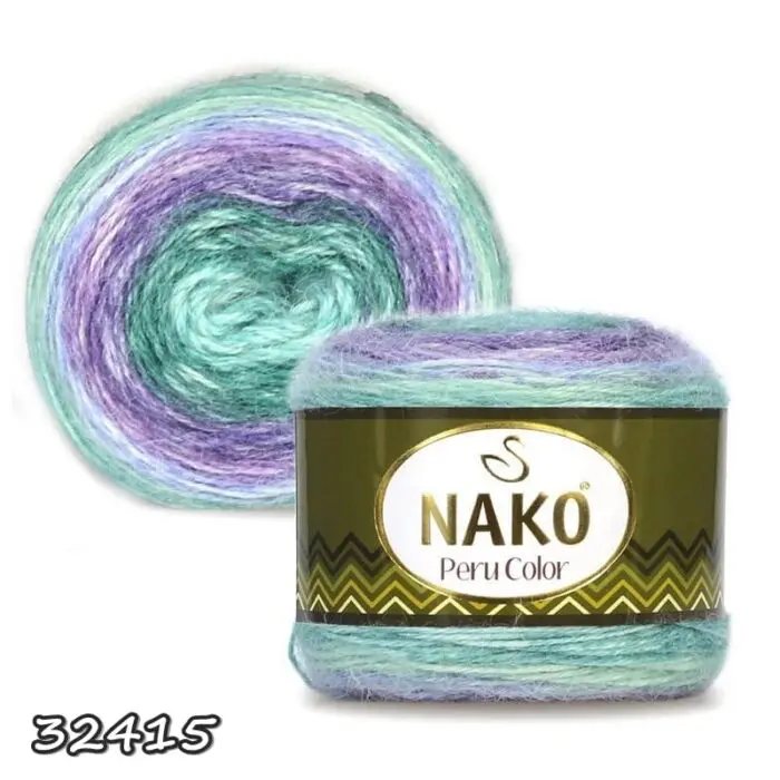 Włóczka Nako Peru Color 100g/310m alpaka+wełna+akryl