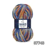 Włóczka Nako SPORT WOOL SENLIK 100g/120m akryl + wełna