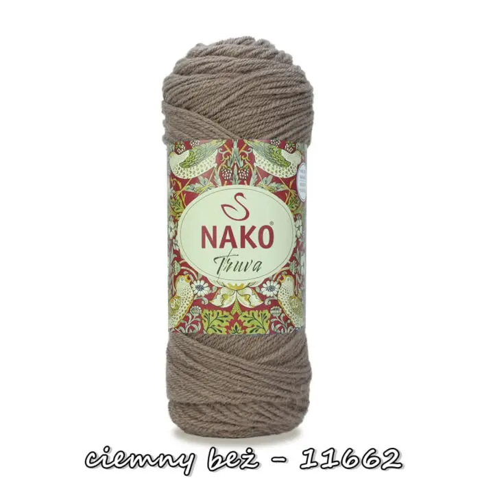 Włóczka Nako TRUVA 100g/212m akryl premium
