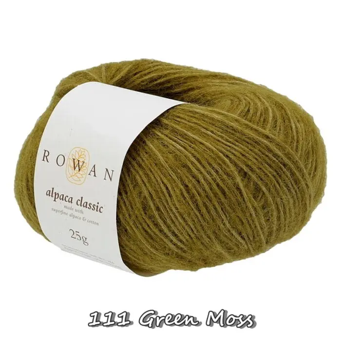 Włóczka Rowan Alpaca Classic 25g/120m aplaka bawełna
