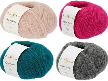 Włóczka Rowan Alpaca Classic 25g/120m aplaka bawełna