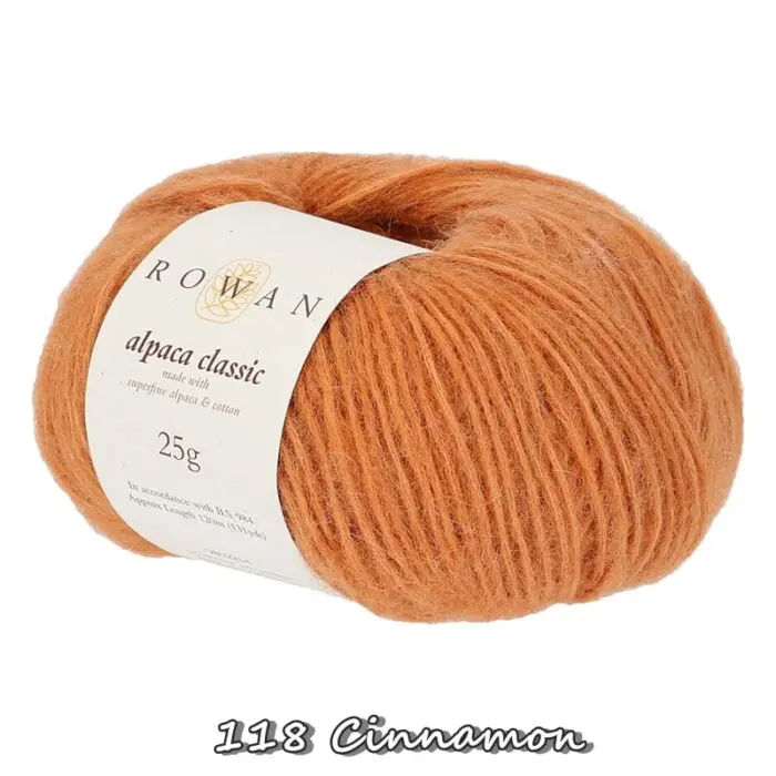 Włóczka Rowan Alpaca Classic 25g/120m aplaka bawełna