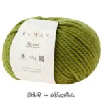 Włóczka Rowan BIG WOOL 100g/80m 100% wełna merino