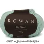 Włóczka Rowan BIG WOOL 100g/80m 100% wełna merino