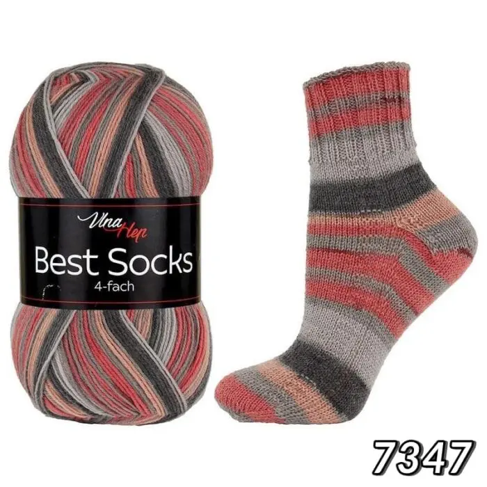 Włóczka Best Socks 100g - obrazek 6