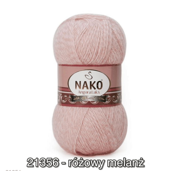 Włóczka Nako ANGORA LUKS 100g/550m akryl + wełna + moher - obrazek 30