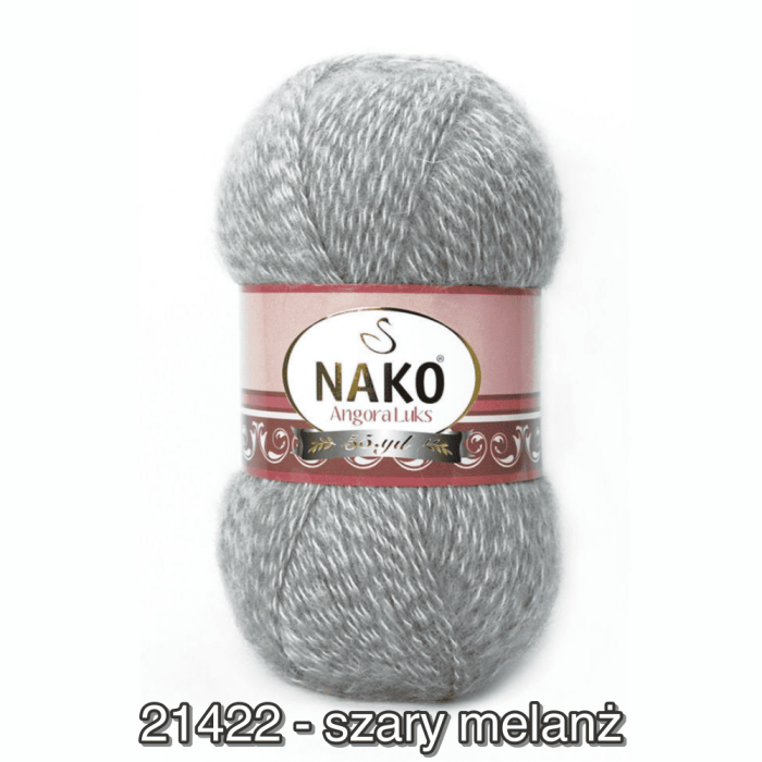 Włóczka Nako ANGORA LUKS 100g/550m akryl + wełna + moher - obrazek 54