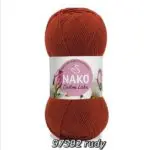 Włóczka Nako COTTON LUKS 100g/330m miękka bawełna + akryl - obrazek 24