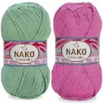 Włóczka Nako ESTIVA SILKY 100g/224m bambus+bawełna