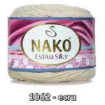 Włóczka Nako ESTIVA SILKY 100g/224m bambus+bawełna - obrazek 3