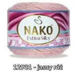 Włóczka Nako ESTIVA SILKY 100g/224m bambus+bawełna - obrazek 11