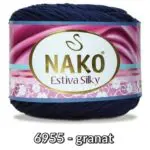 Włóczka Nako ESTIVA SILKY 100g/224m bambus+bawełna - obrazek 15