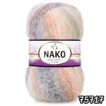 Włóczka Nako Mohair Delicate Colorflow 100g/500m moher+wełna+akryl - obrazek 5