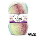 Włóczka Nako Mohair Delicate Colorflow 100g/500m moher+wełna+akryl - obrazek 4
