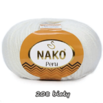 Włóczka Nako Peru 100g/130m alpaka+wełna+akryl - obrazek 2