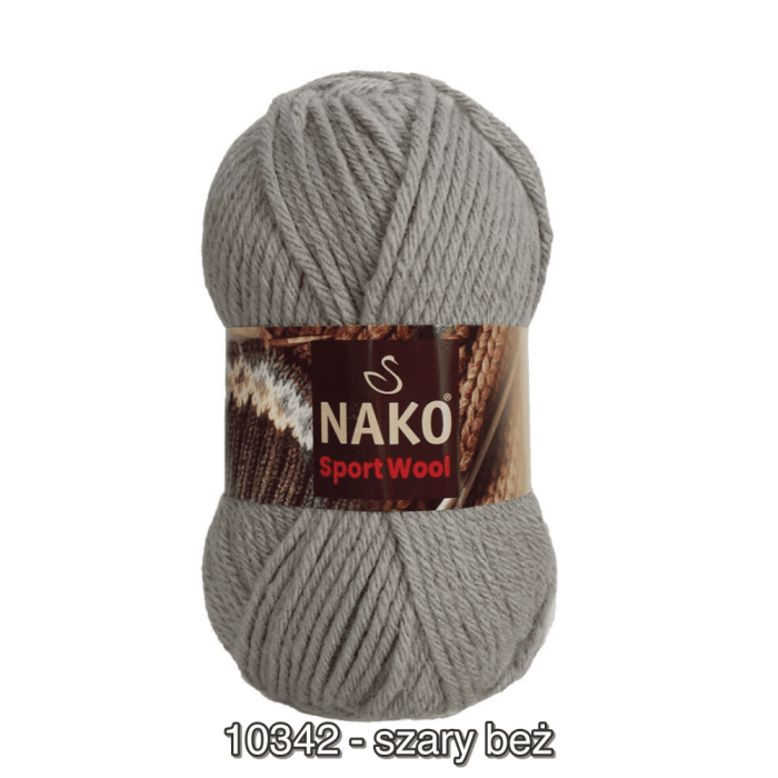 Włóczka Nako SPORT WOOL 100g/120m akryl + wełna - obrazek 16