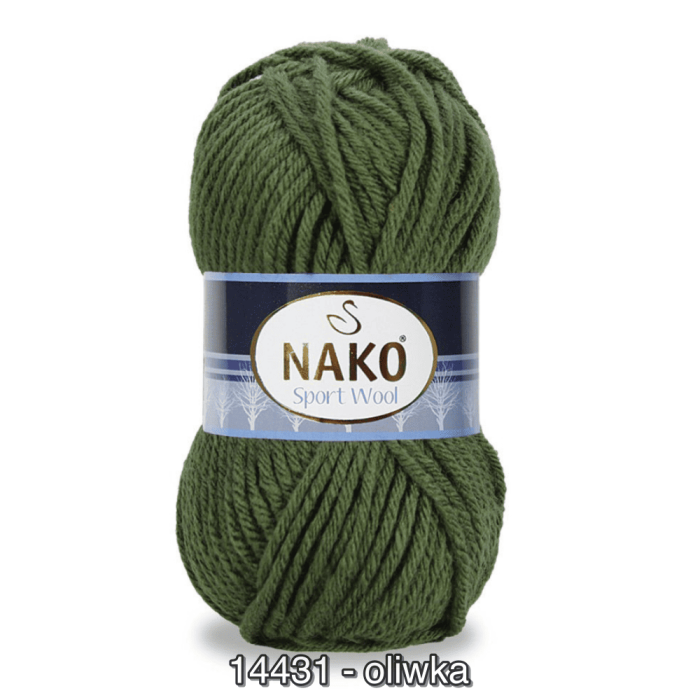 Włóczka Nako SPORT WOOL 100g/120m akryl + wełna - obrazek 26