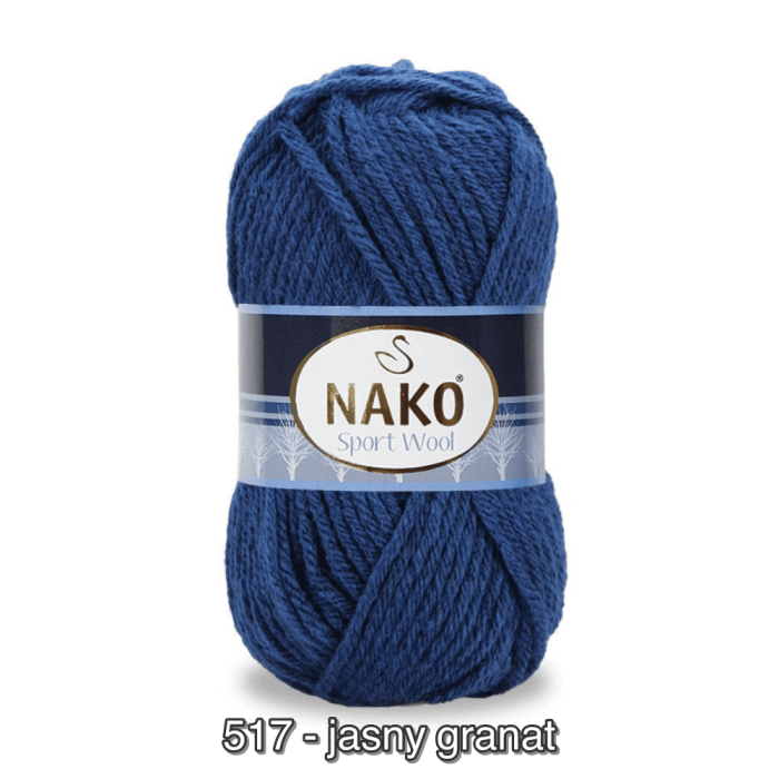 Włóczka Nako SPORT WOOL 100g/120m akryl + wełna - obrazek 37