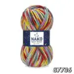 Włóczka Nako SPORT WOOL SENLIK 100g/120m akryl + wełna - obrazek 6